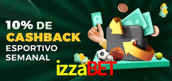 10% de bônus de cashback na izzabet